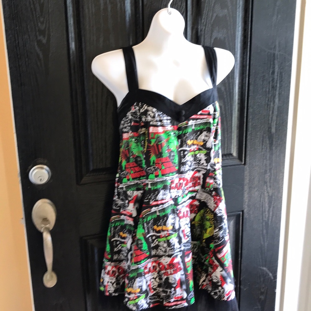 Plus- size Hell Bunny b-horror movie dress🎃